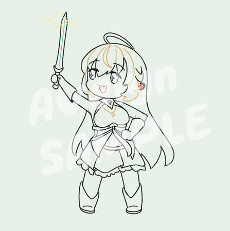 KeychainLineart2