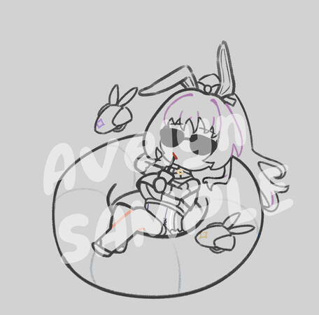 KeychainLineart1